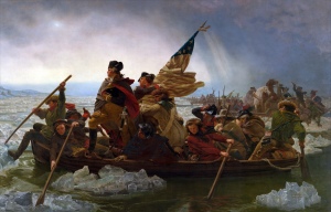 Washington Crossing the Delaware by  Emanuel Gottlieb Leutze